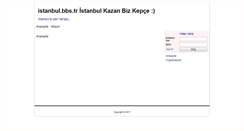 Desktop Screenshot of istanbul.bbs.tr