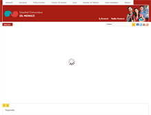 Tablet Screenshot of dilmerkezi.istanbul.edu.tr