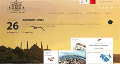 Desktop Screenshot of istanbul.gov.tr
